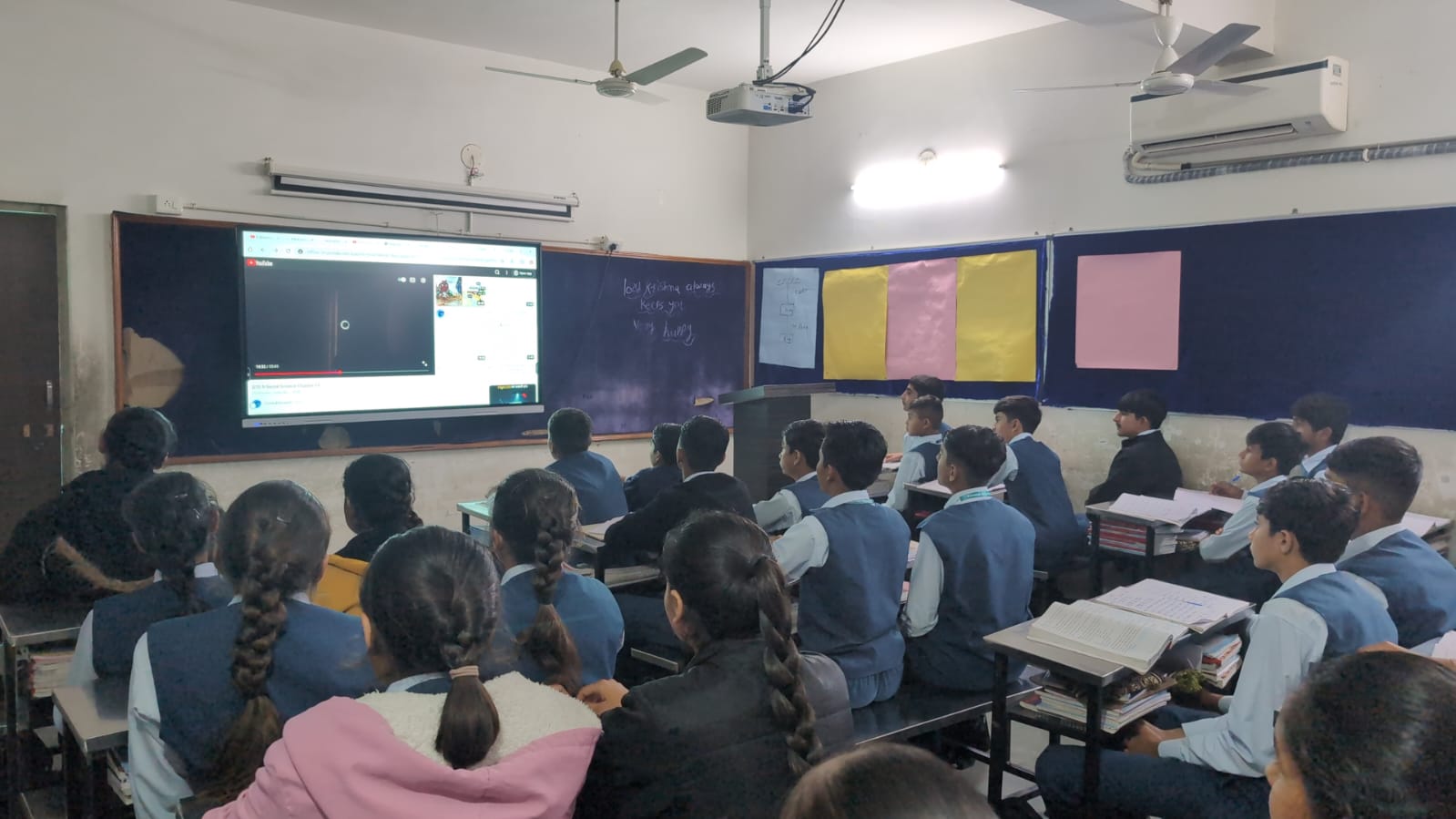 Digital smart board Class Room