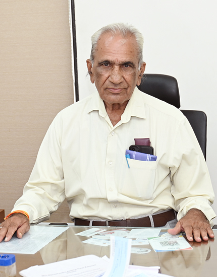 શ્રી કેશરભાઈ પી. પટેલ