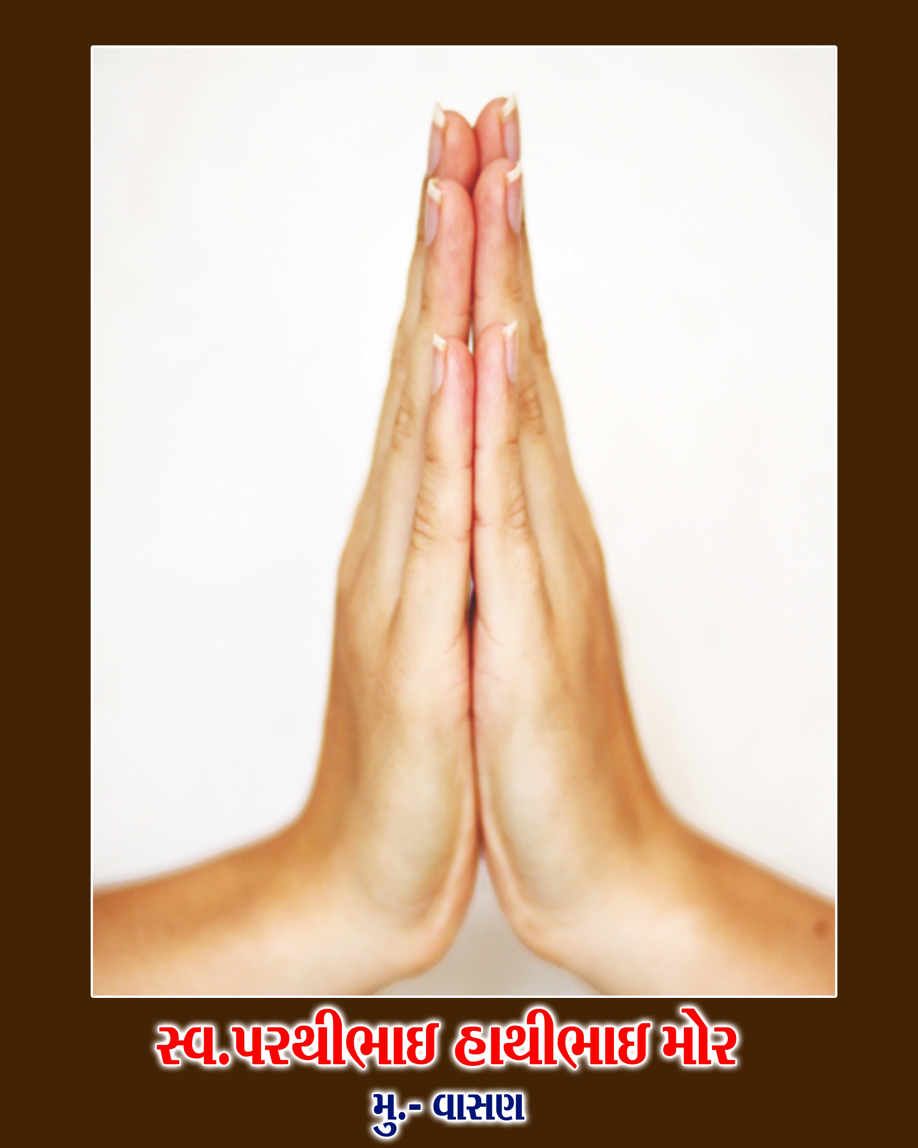 શ્રી પરથીભાઈ હાથીભાઈ મોર